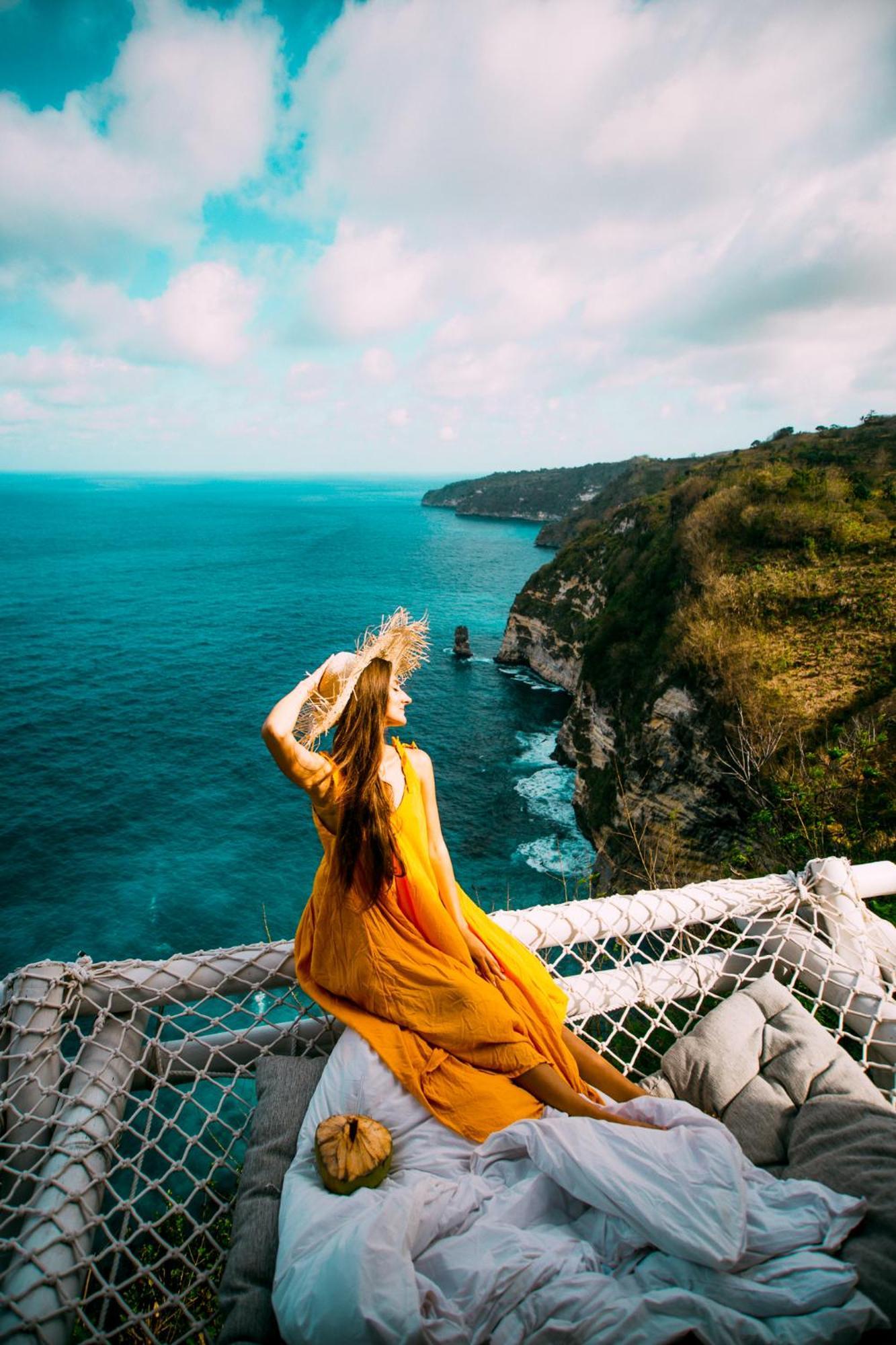 Tropical Glamping Nusa Penida Diamond Beach - Cliff Side Edge Pelilit Bagian luar foto
