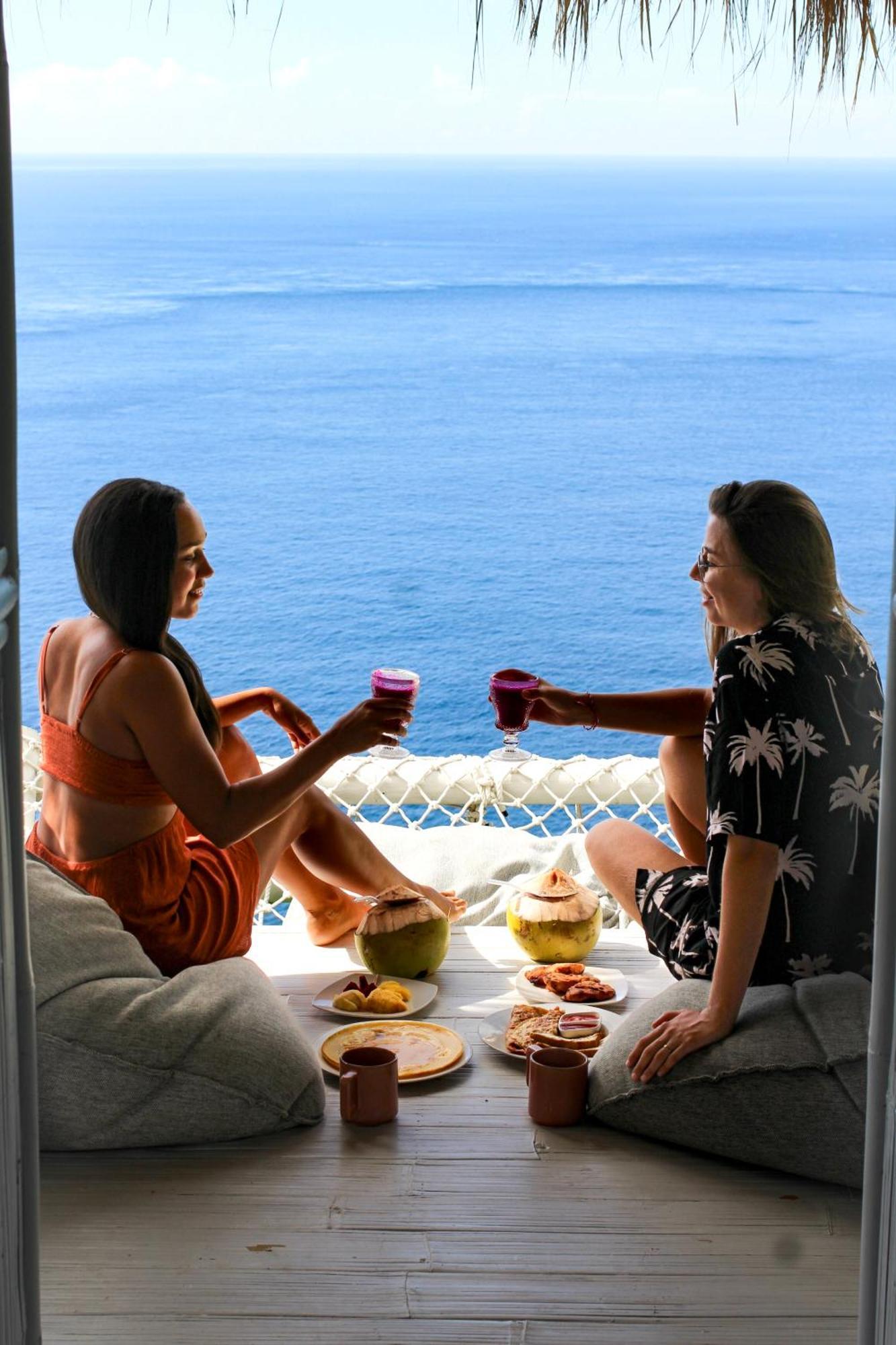 Tropical Glamping Nusa Penida Diamond Beach - Cliff Side Edge Pelilit Bagian luar foto