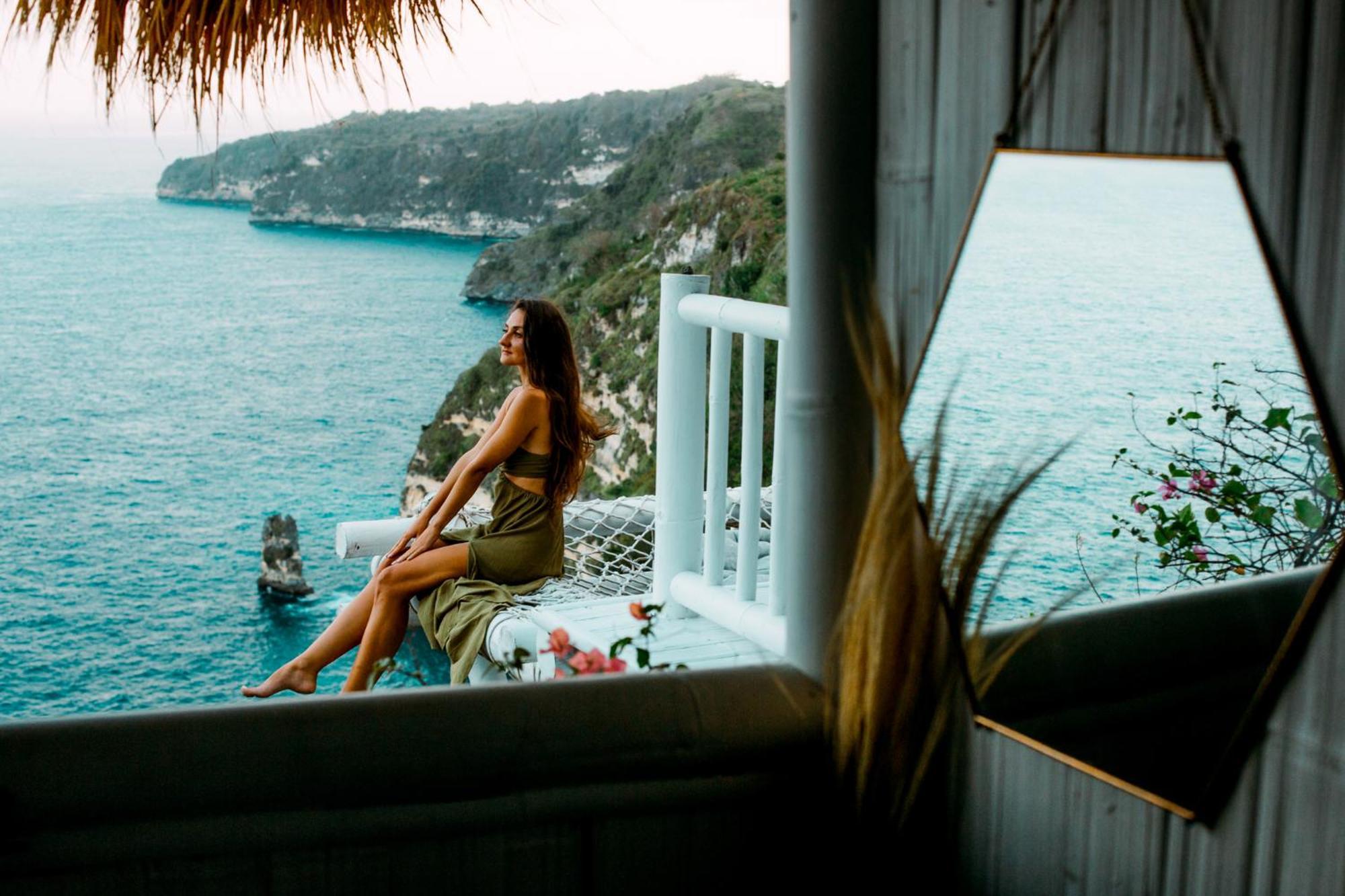 Tropical Glamping Nusa Penida Diamond Beach - Cliff Side Edge Pelilit Bagian luar foto