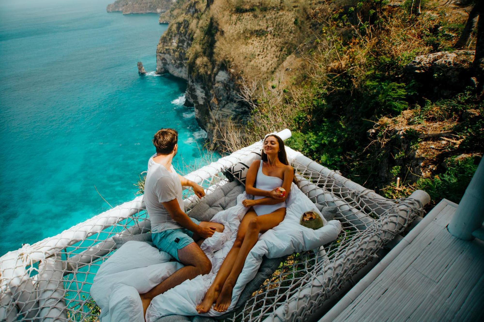 Tropical Glamping Nusa Penida Diamond Beach - Cliff Side Edge Pelilit Bagian luar foto