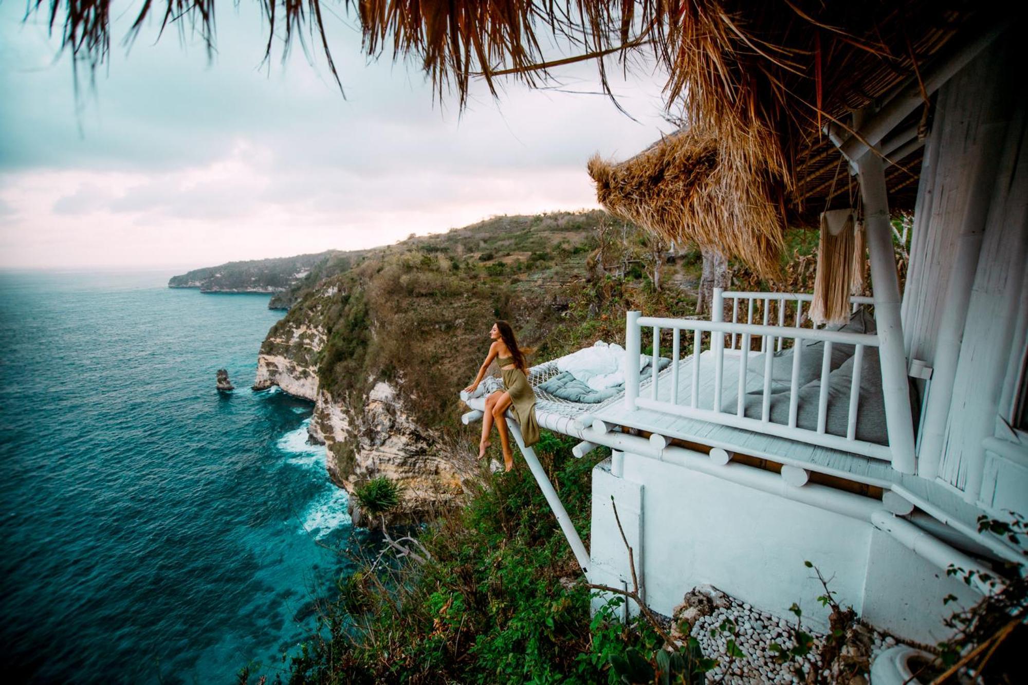 Tropical Glamping Nusa Penida Diamond Beach - Cliff Side Edge Pelilit Bagian luar foto